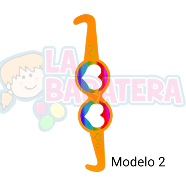Antifaz forma de lente - Imagen 9