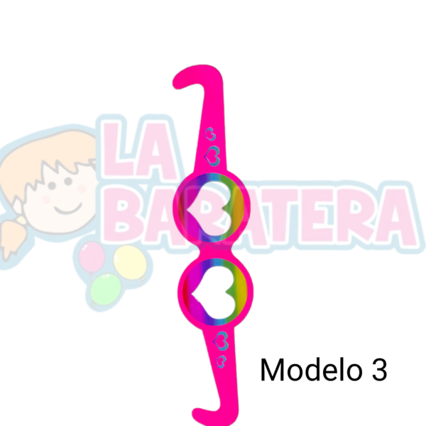 Antifaz forma de lente - Imagen 8