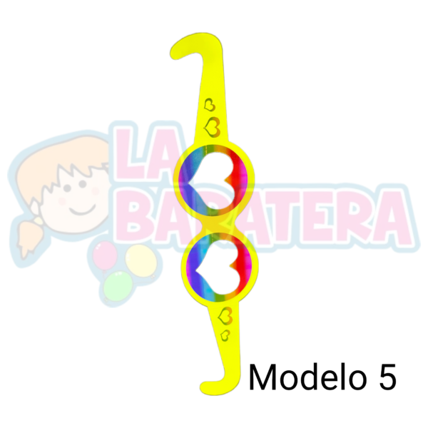 Antifaz forma de lente - Imagen 6