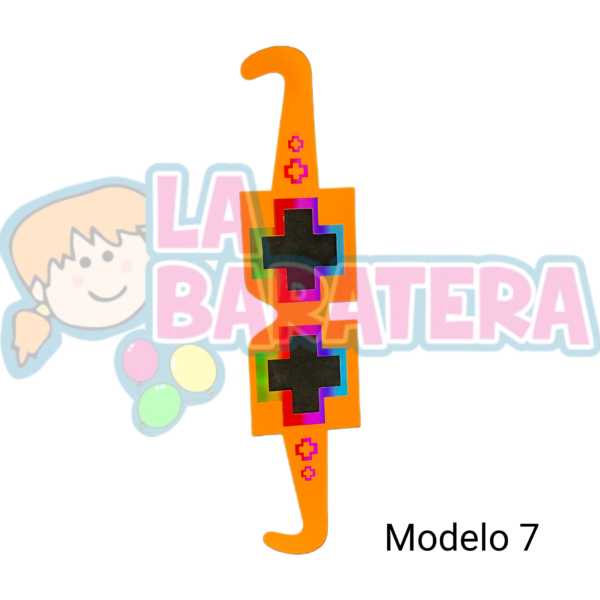 Antifaz forma de lente - Imagen 4