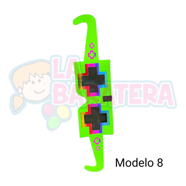 Antifaz forma de lente - Imagen 3