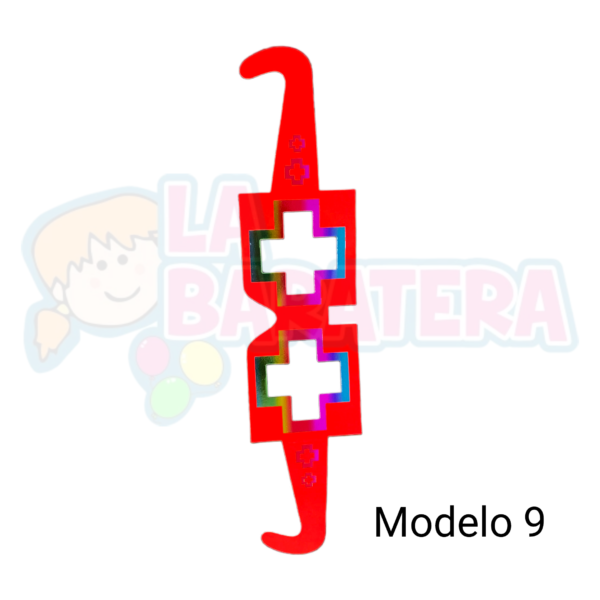 Antifaz forma de lente - Imagen 2