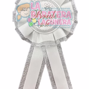 Pin bride to be blanco