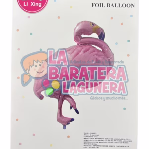 Globo metalico de Flamenco