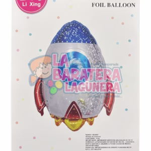 Globo metalico de cohete
