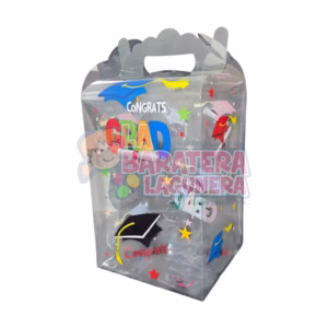 Caja de acrilico de graduación