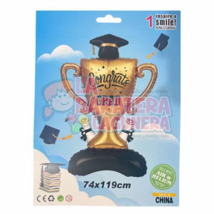 Globo congrats grad con base