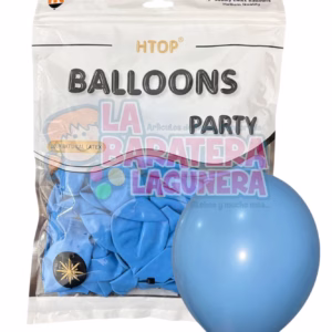 Globo latex Balloons Azul bebé 10"