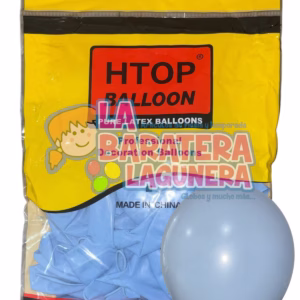 Globo látex UN-UW Azul macarron 12"