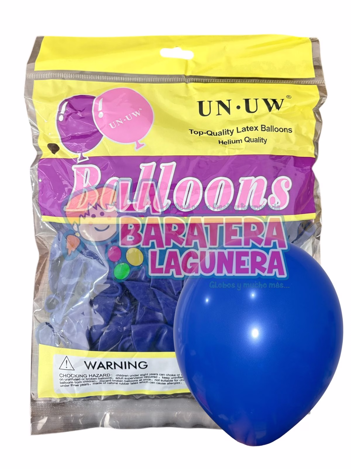 Globo latex Balloons Azul marino 10"