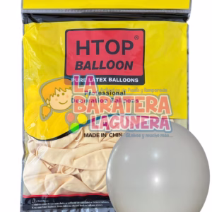 Globo látex UN-UW Blanco marfil 12"