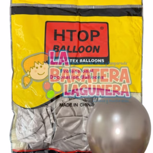 Globo látex UN-UW Champagne cromado 12"
