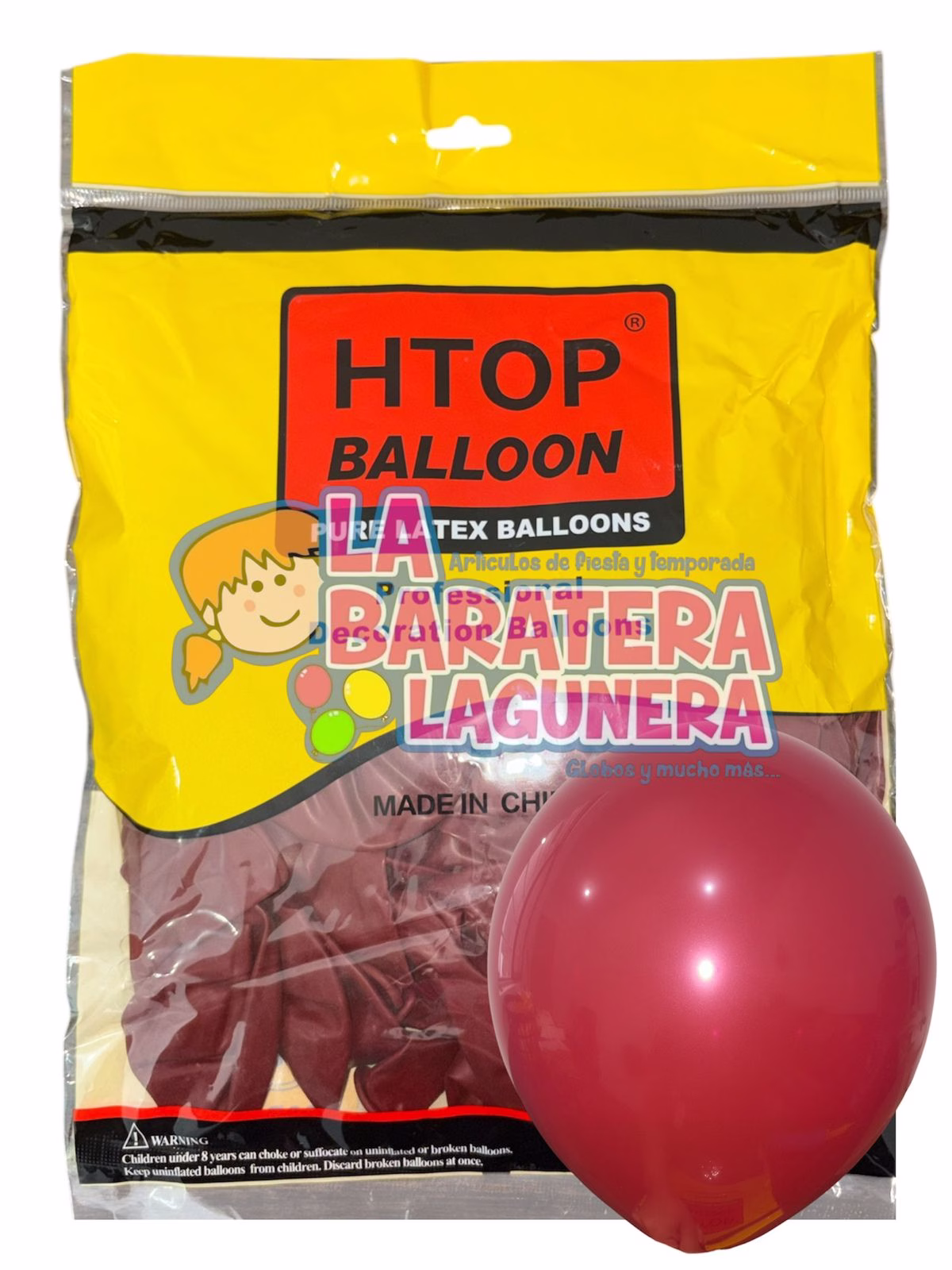 Globo látex UN-UW Granada 12"
