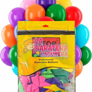 Globo látex UN-UW Colores surtidos estándar 12"