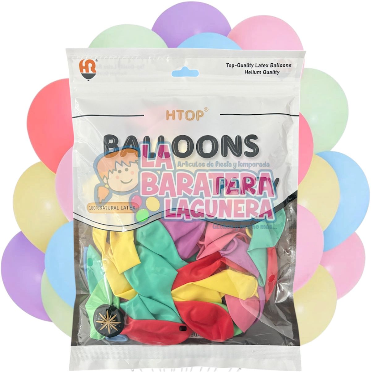 Globo latex Balloons Colores pastel 10"