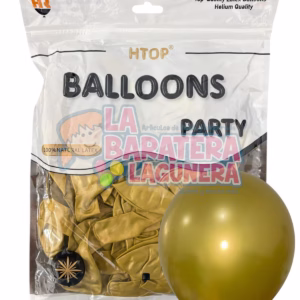 Globo latex Balloons Dorado 10"