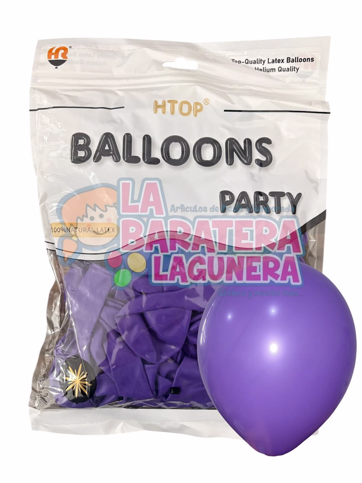 Globo latex Balloons Morado 10"