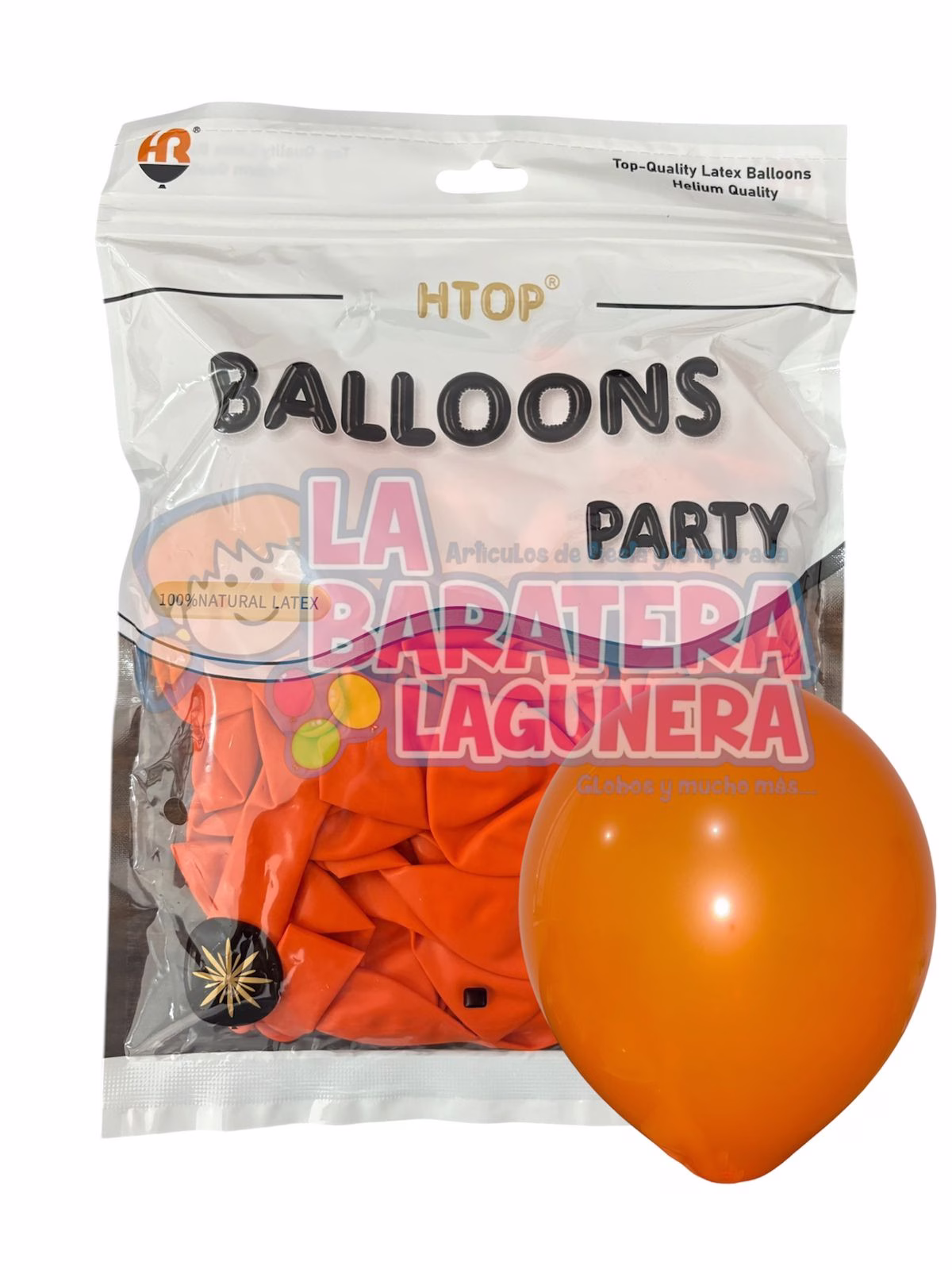 Globo latex Balloons Naranja 10"