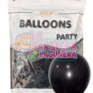 Globo latex Balloons Negro 10"