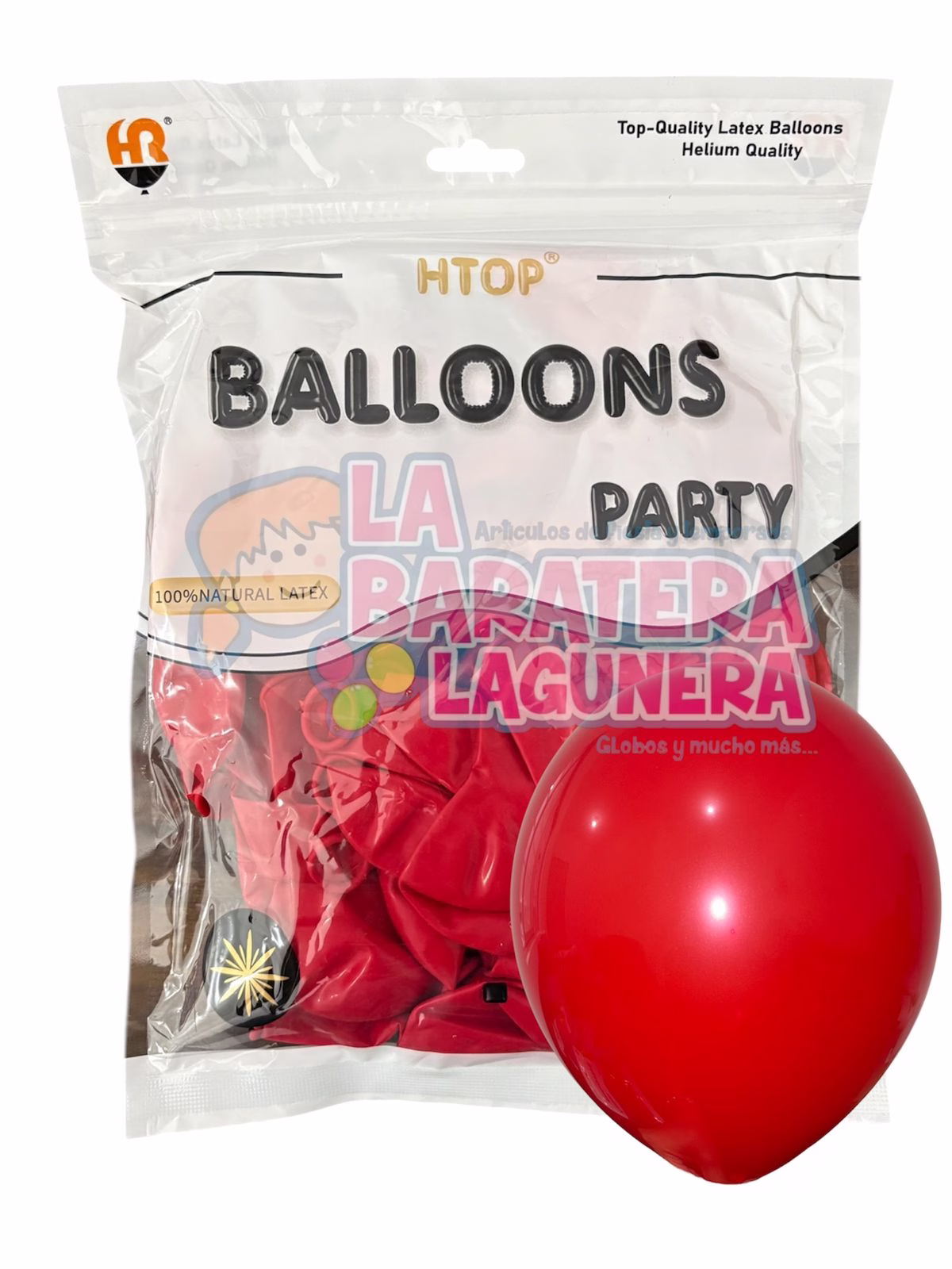 Globo latex Balloons Rojo 10"