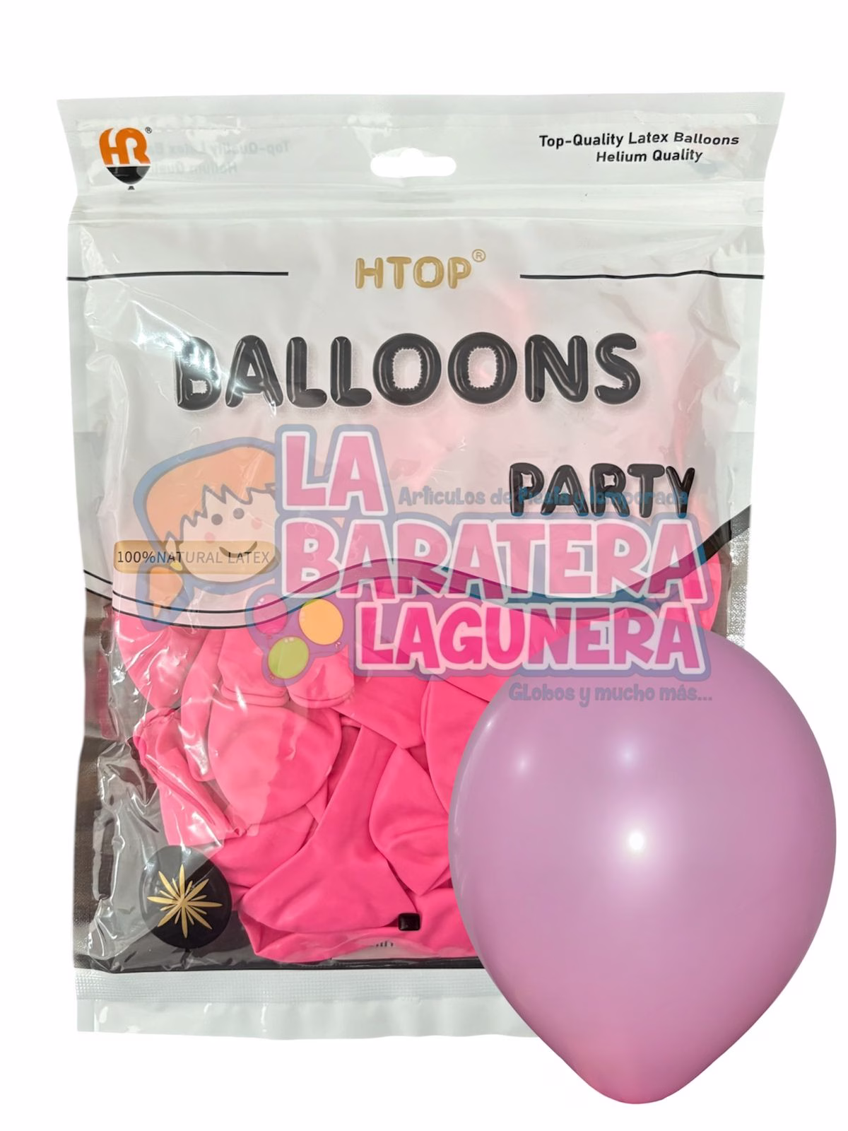 Globo latex Balloons Rosa 10"