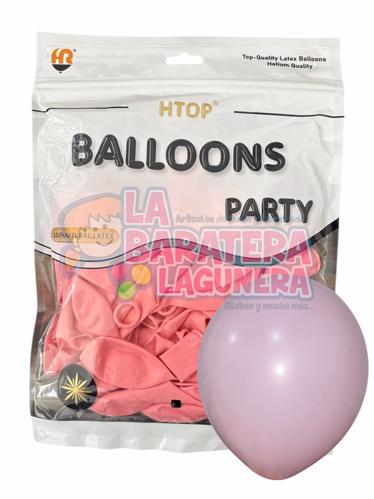 Globo latex Balloons Rosa bebé 10"