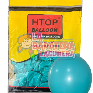 Globo látex UN-UW Turquesa 12"
