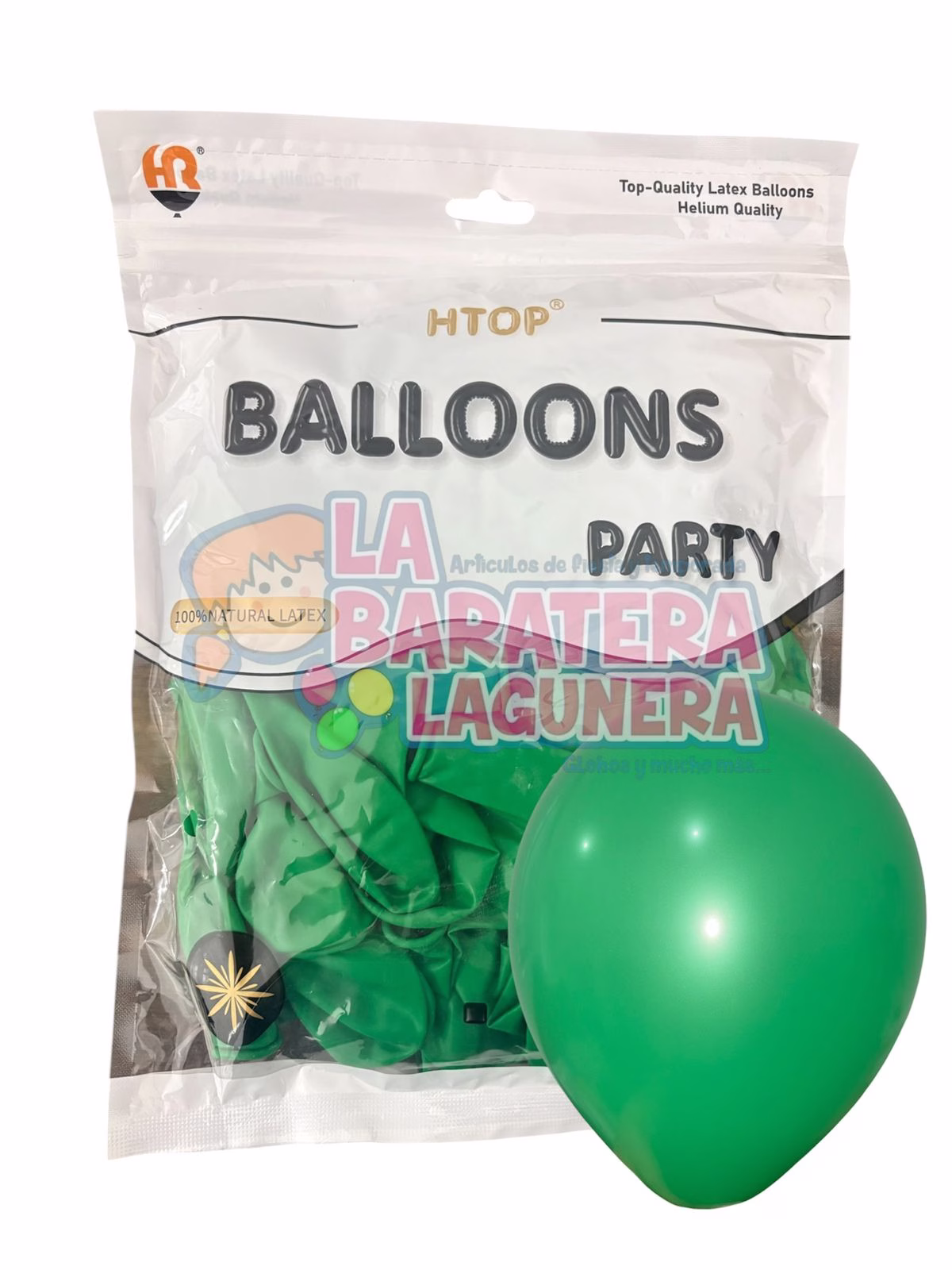 Globo latex Balloons Verde 10"