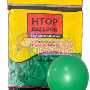 Globo látex UN-UW Verde bandera 12"