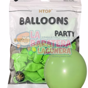 Globo latex Balloons Verde claro 10"
