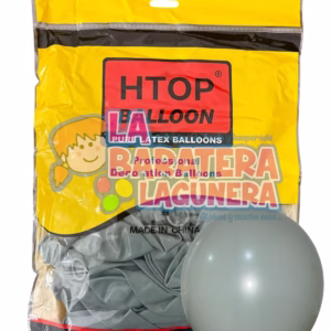 Globo látex UN-UW Verde grisáceo 12"