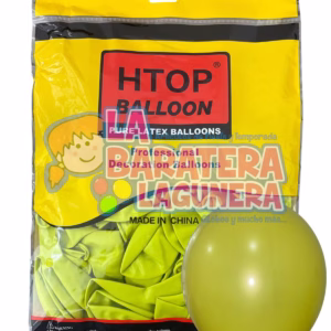 Globo látex UN-UW Verde lima 12"