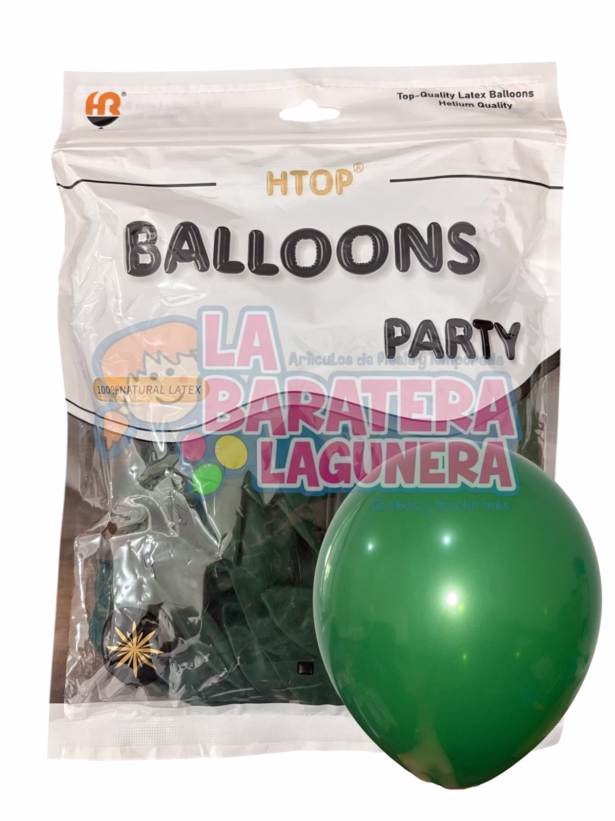 Globo latex Balloons Verde oscuro 10"