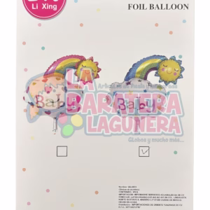 Globo metalico de nube baby shower