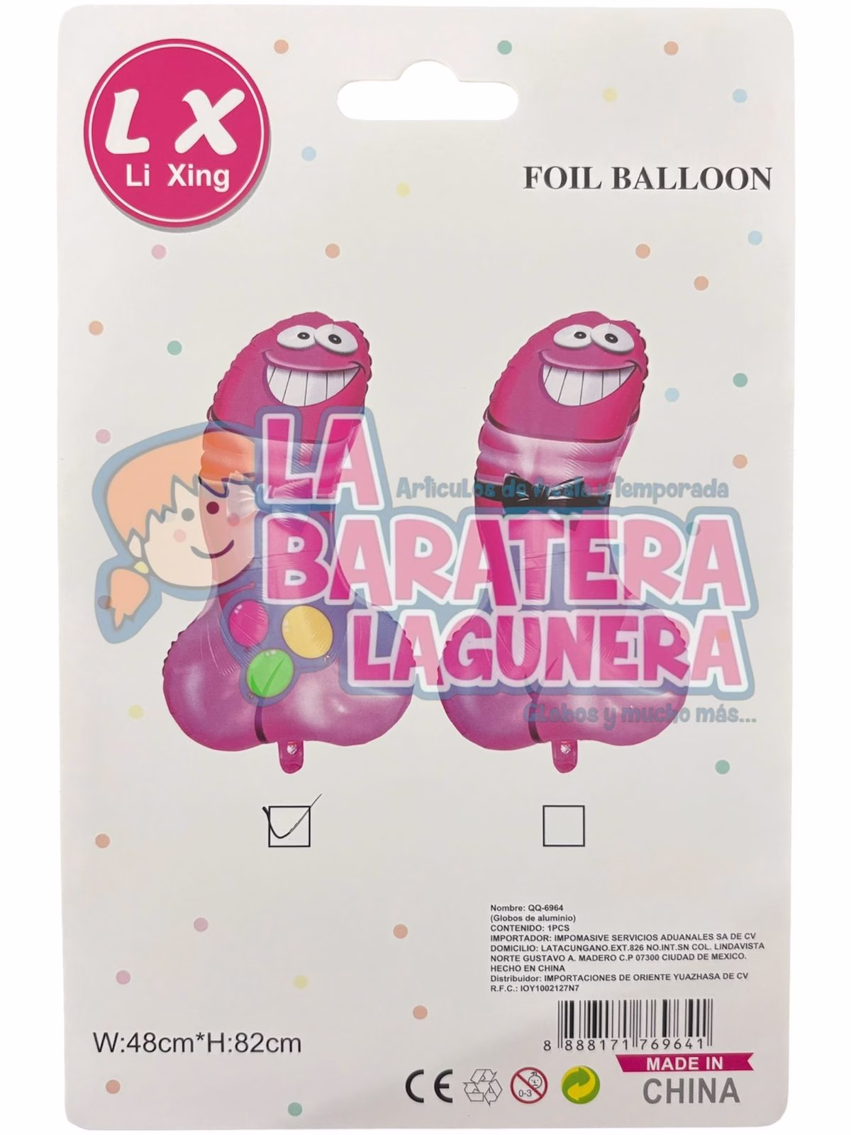 Globo metalico de penes