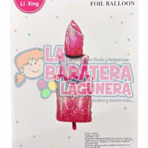 Globo metalico de labial