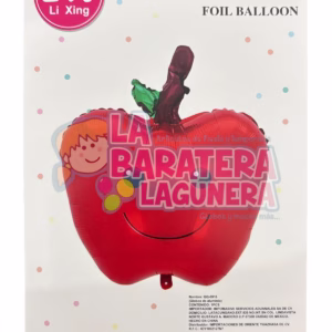 Globo metalico de manzana