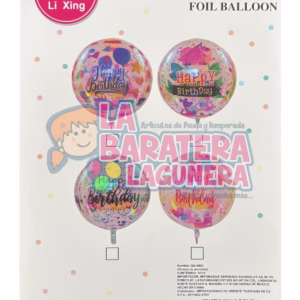 Globo metalico orbtz de 28" de cumpleaños