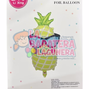 Globo metalico de piña con lentes
