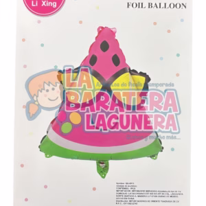Globo metalico de sandia con lentes