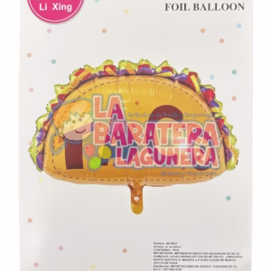 Globo metalico de taco
