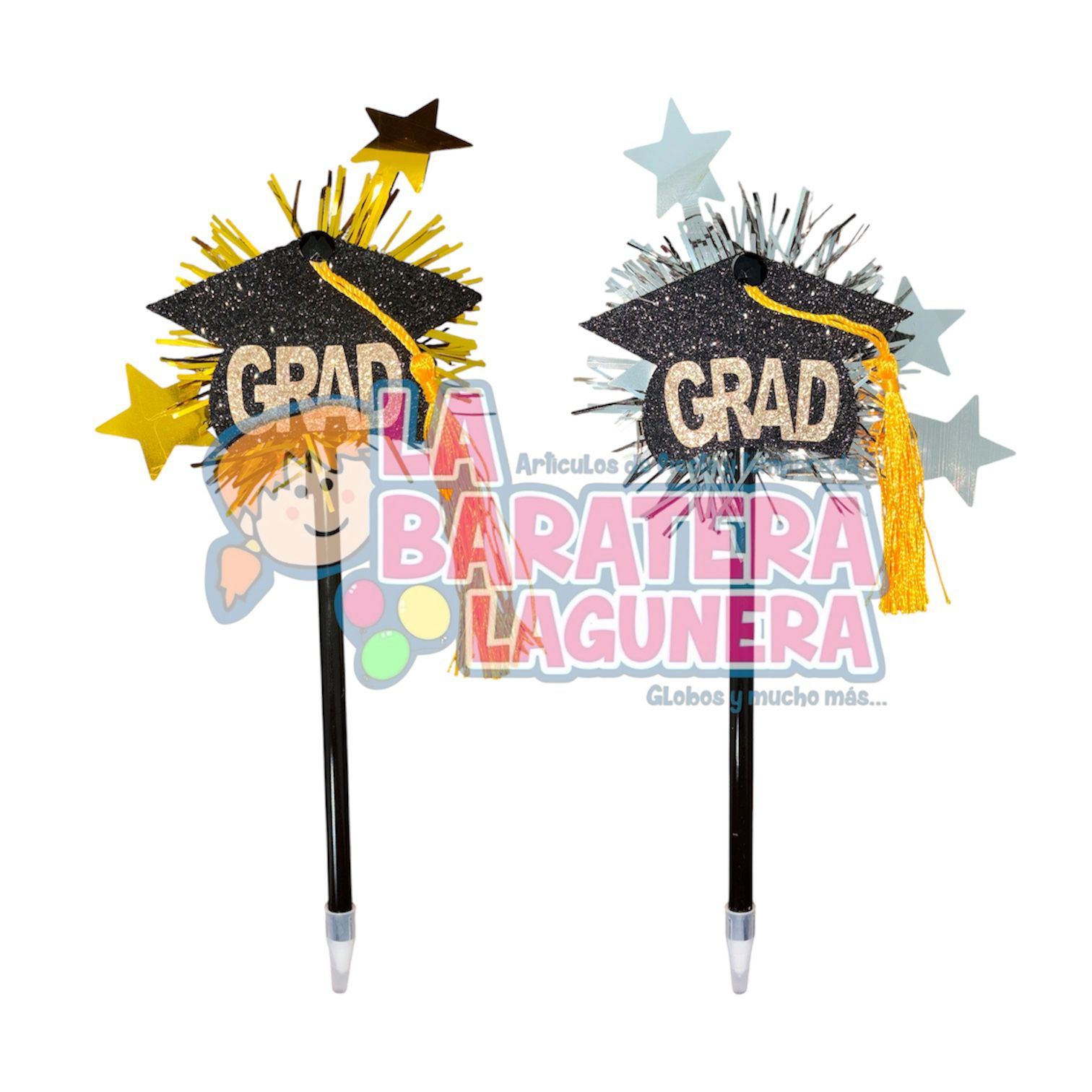 Pluma de birrete graduación