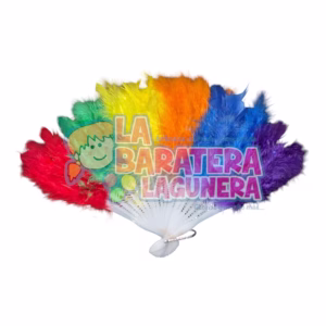 Abanico de plumas orgullo gay