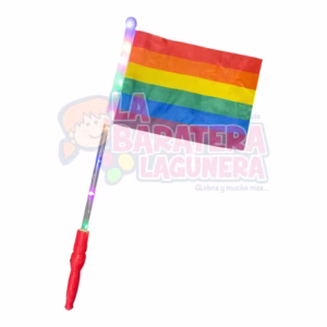 Bandera led del orgullo gay
