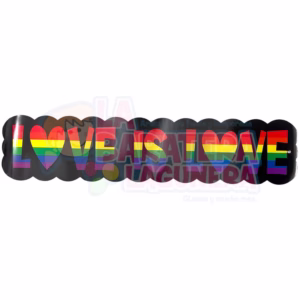 Banner de carton orgullo gay