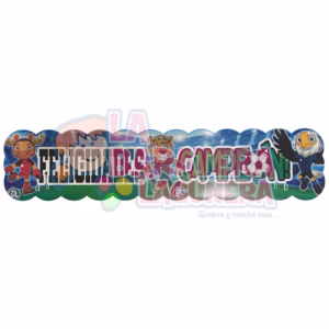 Banner de cartón del mundial