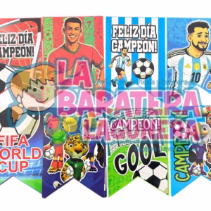 Banderín de futbol mundial