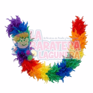 Boa de plumas orgullo gay
