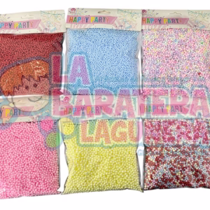 Bolitas de unicel para globo
