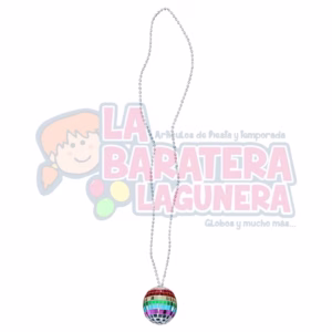 Collar de bola disco orgullo gay